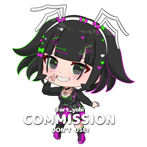 Chibi Fullbody Merchandise (Sticker or Charms) 7