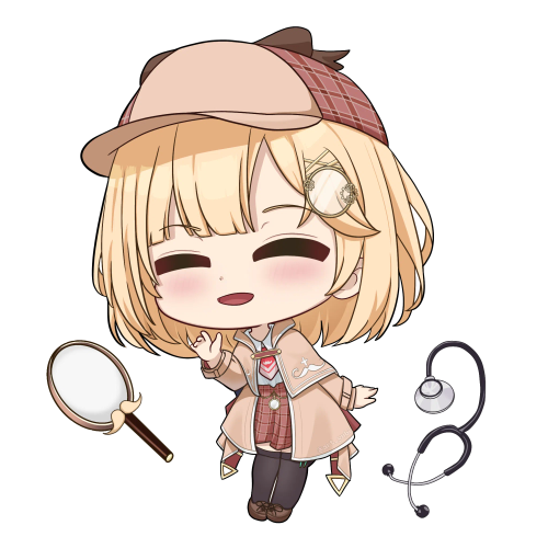 Chibi Fullbody Merchandise (Sticker or Charms) 9