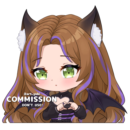 Chibi Sticker Halfbody Merchandise (Sticker or Charms) 6