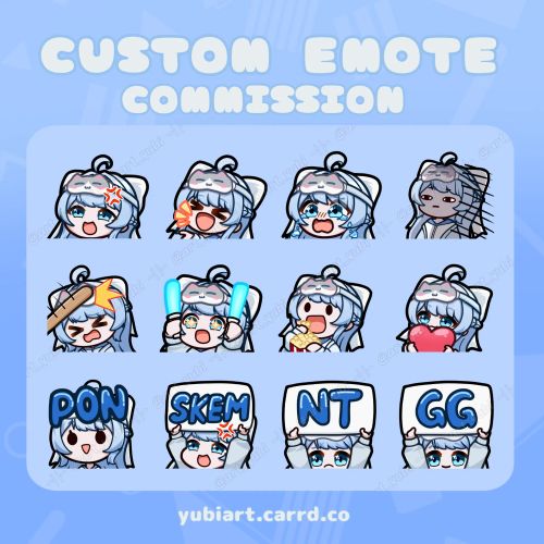 Custom Emotes for Twitch Youtube Discord 5