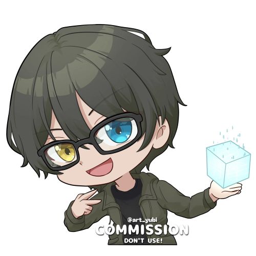 Chibi Sticker Halfbody Merchandise (Sticker or Charms) 11