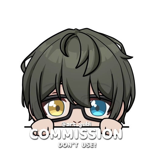 Chibi YCH Peeking 12