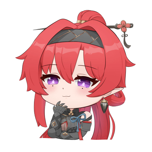 Chibi Sticker Halfbody Merchandise (Sticker or Charms) 15