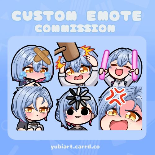 Custom Emotes for Twitch Youtube Discord 3