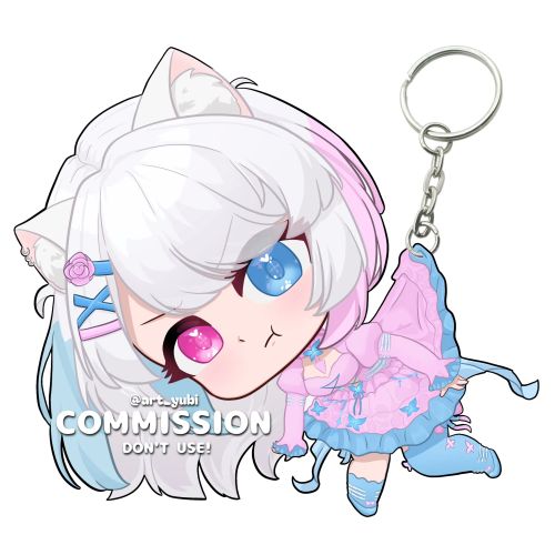 Chibi Fullbody Merchandise (Sticker or Charms) 8