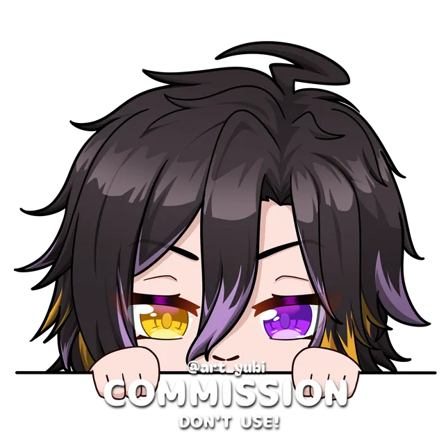 Cinders's Chibi YCH Peeking