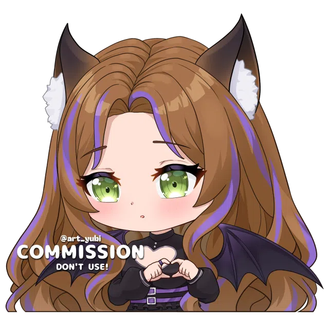 boesschen's Chibi Halfbody Can Be Use For Your Merch (Sticker or Charms)
