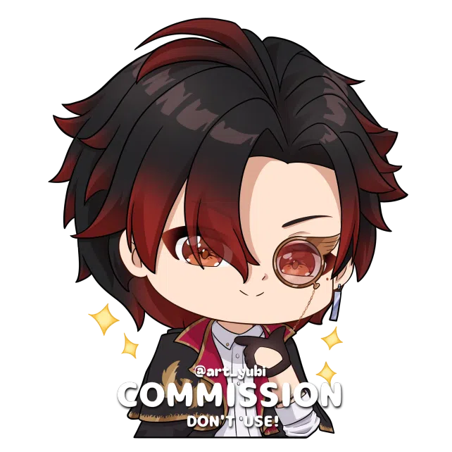 Halfbody Chibi Fanart