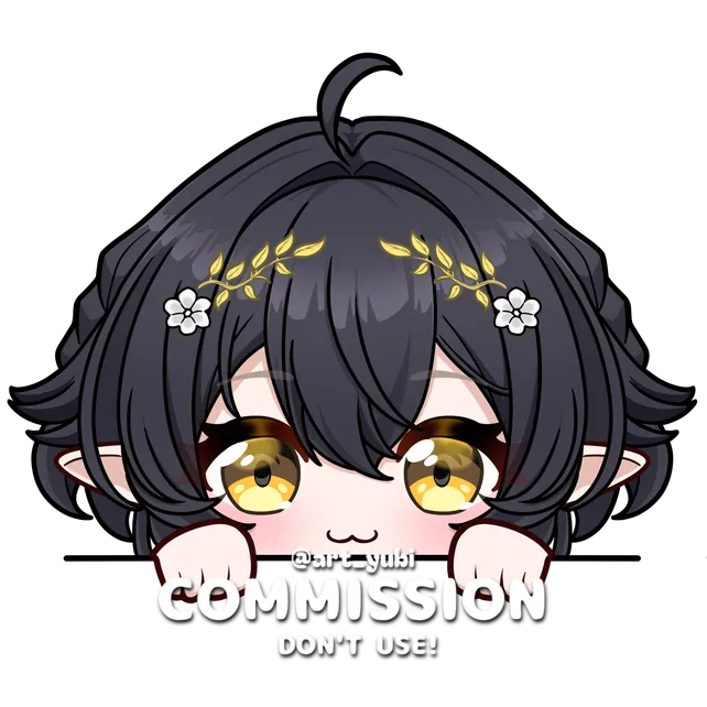 Baunne's Chibi YCH Peeking