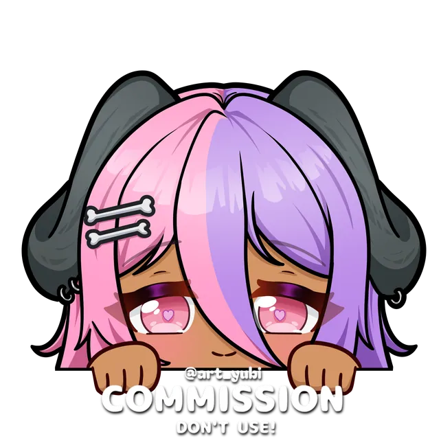 Togah1miko's Chibi YCH Peeking